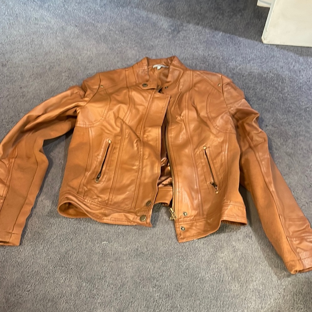 Tan Leather Jacket
